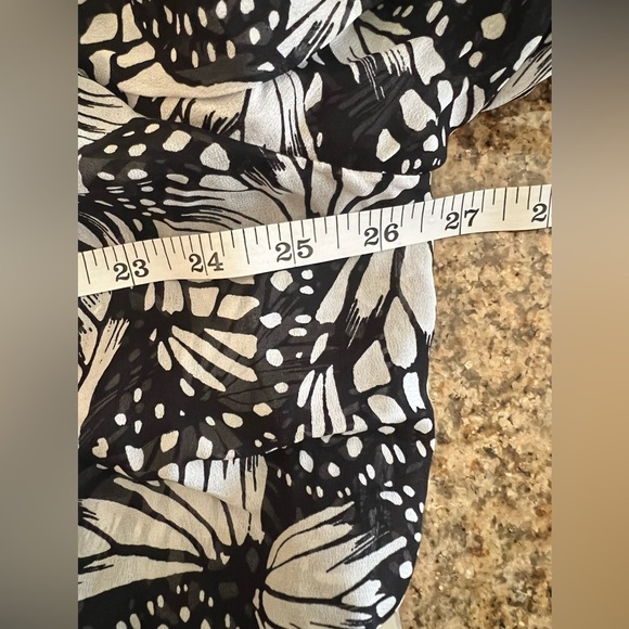 The Kooples Messy Butterfly Blouse, Size 3 FR/ Large US NWT Long Sleeve buttons - Picture 7 of 11